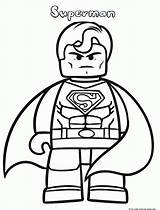 Coloring Lego Colouring Marvel Superheroes Character sketch template