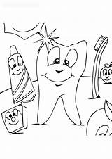 Coloring Dentist Pages Kids Dental Books Last sketch template