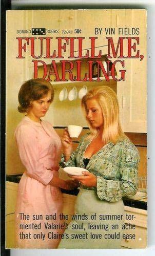 Fulfill Me Darling Vintage Lesbian Pulp Fiction Books