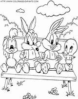 Looney Tunes Colorear sketch template