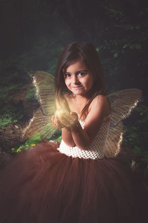 A Stunning Fairy In For Her Magical Portrait Girls Always Love A