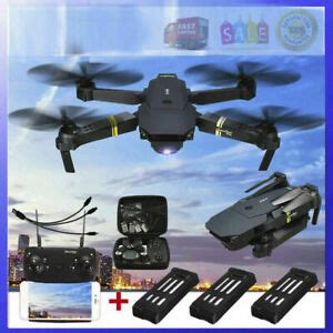 drone  pro wifi fpv p hd camera  batteries foldable selfie rc quadcopter ebay