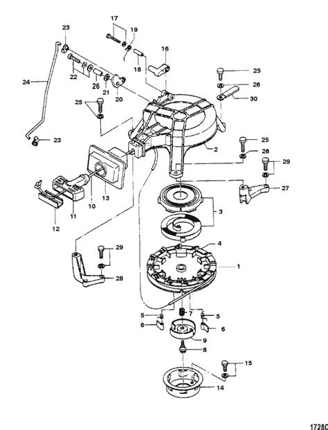 mercury    hp wiring diagram minuatur asarantza