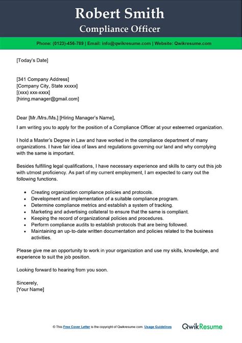 probation officer cover letter examples qwikresume