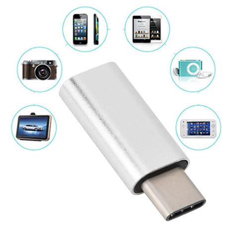 tebru mini portable charger adapter lightning  type  converter  iphoneipad mini charger