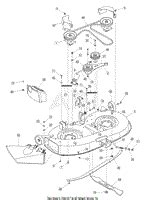 troy bilt ang pony  parts diagram  steering front axle