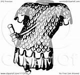 Coat Chainmail Ancient Vintage Illustration Clipart Royalty Vector Prawny Regarding Notes sketch template