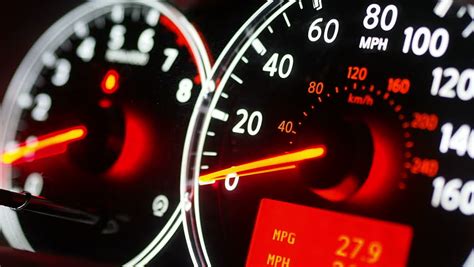 car speedometer stock footage video  royalty