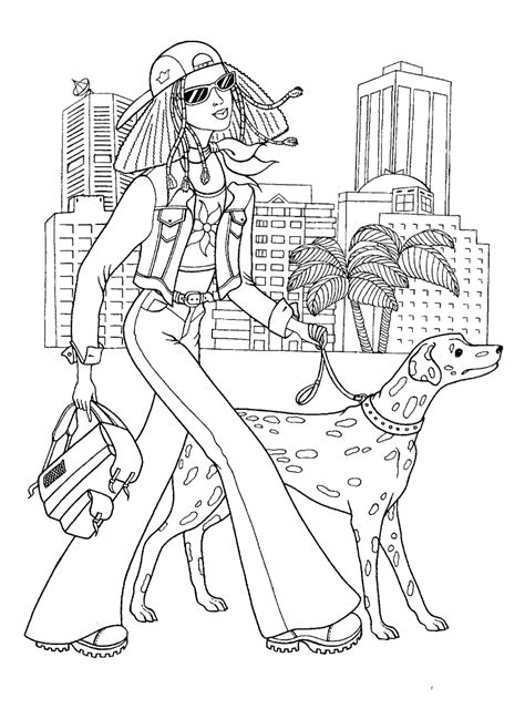 girl teenage coloring page  printable coloring pages  kids