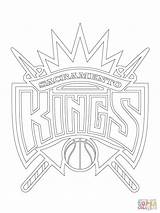 Kings Logo Coloring Sacramento Pages Drawing Golden State Nba Warriors 76ers Sport Color Printable Orlando Paintingvalley Drawings Magic Getcolorings Colossal sketch template