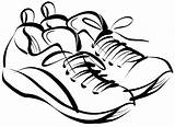 Clipart Shoes Sneaker Clip Clipartix sketch template