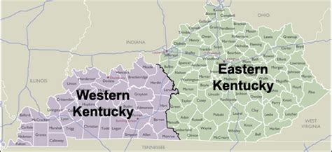 County Wall Maps Of Kentucky