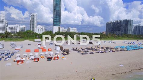 drone flying  miami beach stock footagemiamiflyingdronefootage miami beach beach miami