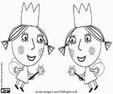Coloring Holly Ben Twins Pages Fairies Poppy Printable Choose Board Drawing sketch template