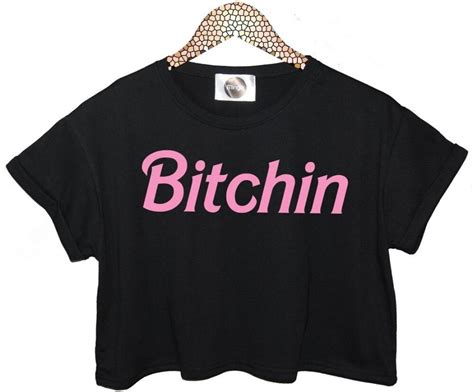 bitchin pink letters print women summer crop top short t shirt sexy