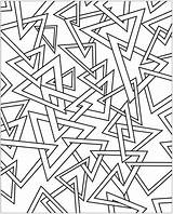 Dover Abstractions Triangles Publications Coloring4free Coloringhome Repeating Welcome Malen Geometricas Doverpublications Printables sketch template