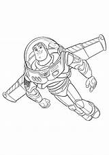 Lightyear Buzz Coloring Pages Print sketch template