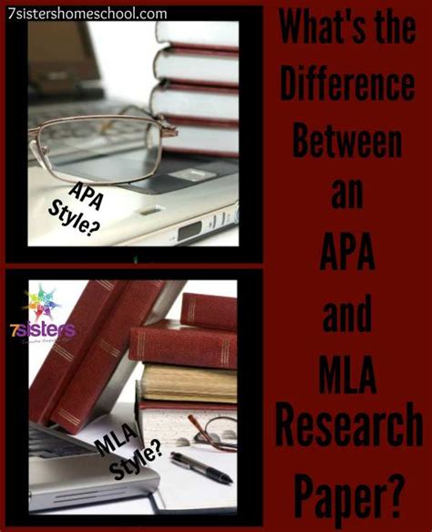 difference     mla research paper