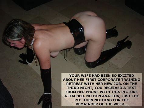 submissive wife boss caption