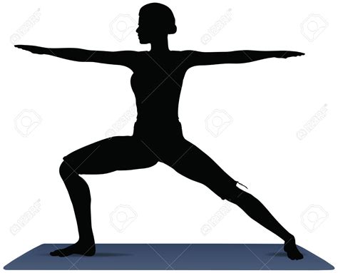 warrior pose clipart   cliparts  images  clipground
