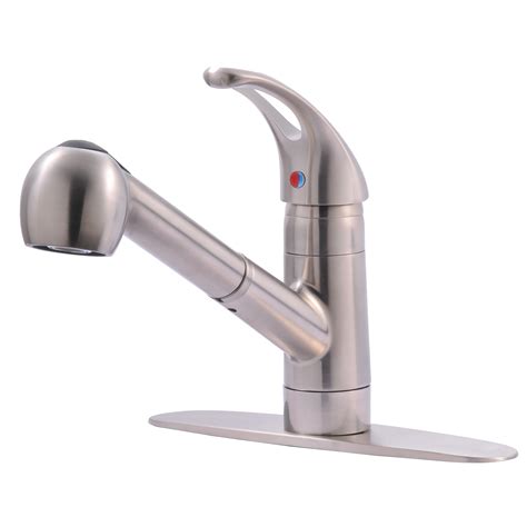 classic collection single handle kitchen faucet  pull  spray