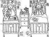 Colouring Hospitalization Coloringsky sketch template