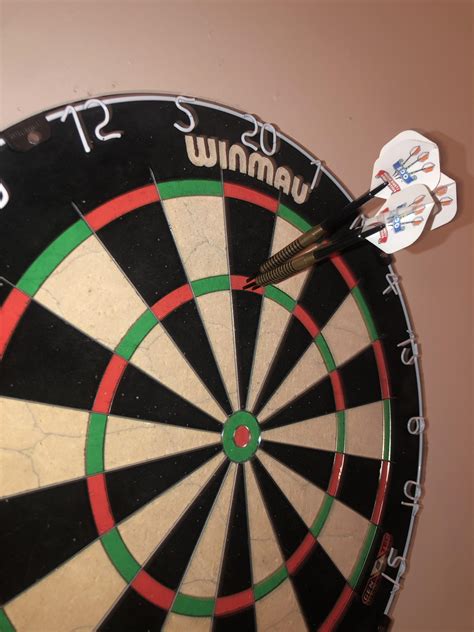 started playing darts yesterday   hit    wtf rdarts