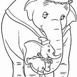 Dumbo Coloring Pages Flying Getdrawings Baby Getcolorings sketch template