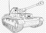 War Coloring Colouring Pages Tanks Ii Tank Book Save sketch template