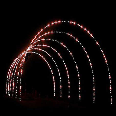 lighted arches   led led commercial christmas