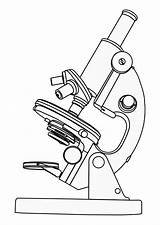 Microscopio Disegno Scarica Stampare sketch template