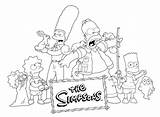 Coloring Simpsons Simpson Pages Family Homer Colouring Printable Bart Adult Getcolorings Cartoon Color Sheets Print Lisa Colorings sketch template