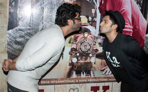 ki and ka don t miss ranveer singh and arjun kapoor s bromance at the screening indiatoday