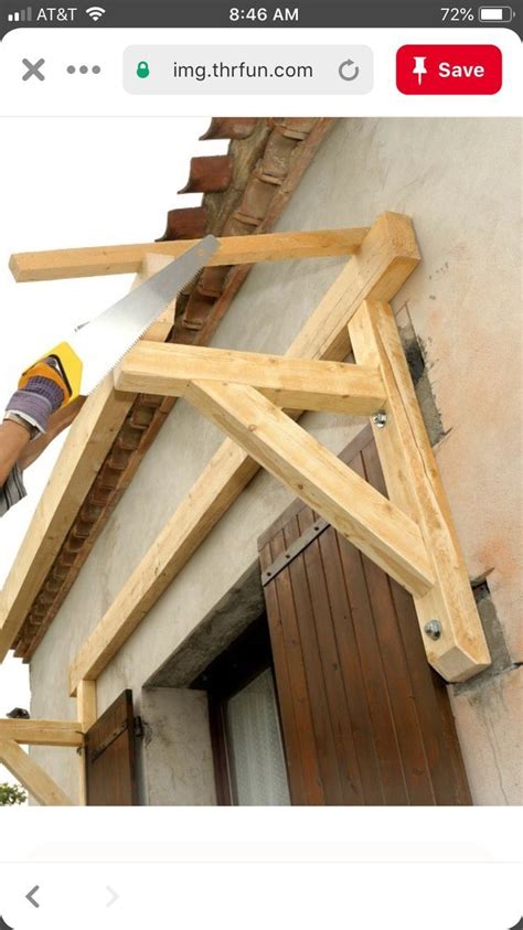 build   diy wood awning plans