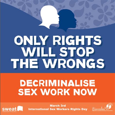International Sex Workers’ Rights Day 3rd March Sweat Press Statement