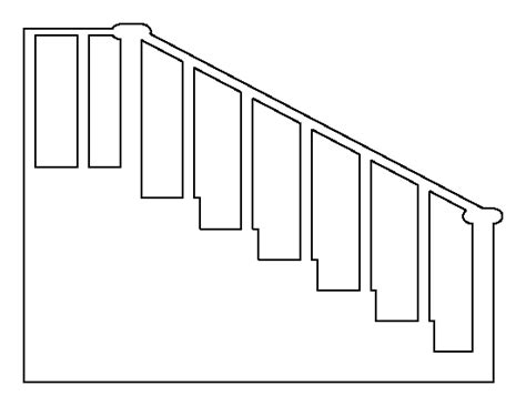 printable stairs template
