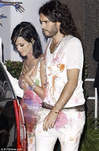 katy perry celebrates her 25th birthday with russell brand getting