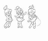 Coloring Pages Chipettes Model Brittany Chipette Chipmunk Kids Gif Chipmunks Sheets Printable Comments Coloringhome Bestcoloringpagesforkids sketch template