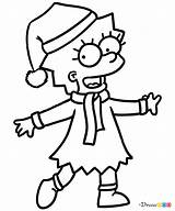 Christmas Simpson Lisa Draw Cartoons Webmaster автором обновлено May sketch template