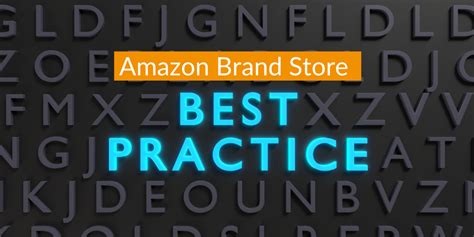 amazon brand store  practices amazon agentur amz marketing