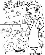 Aisha sketch template