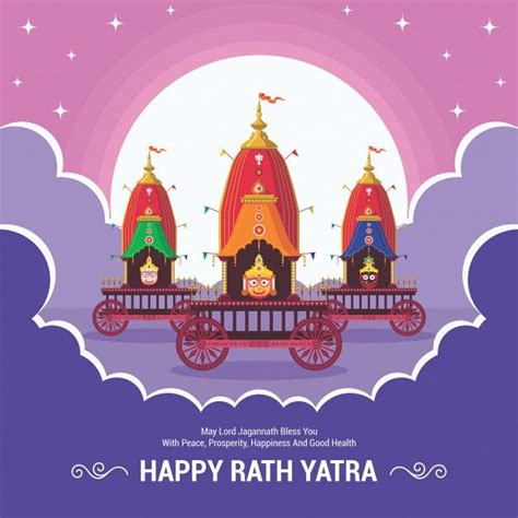 rath yatra festival happy rath yatra holiday celebration