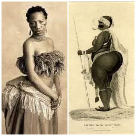 The Story Of Sarah Baartman Of South Africa Who Had An Unusual Long