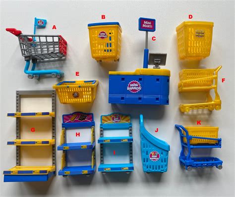 mini brands brands shopping carts registers etsy