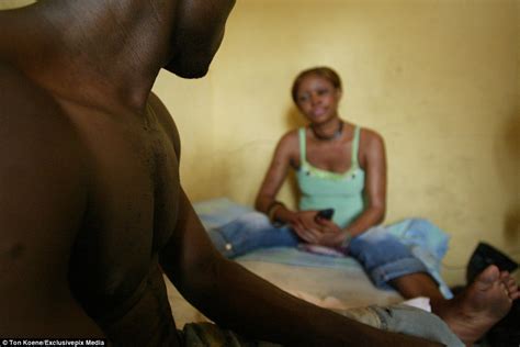 the brothels of nigeria with hiv positive prostitutes daily mail online