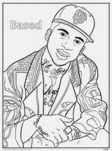 Pages Coloring Rapper Getcolorings Delightful sketch template