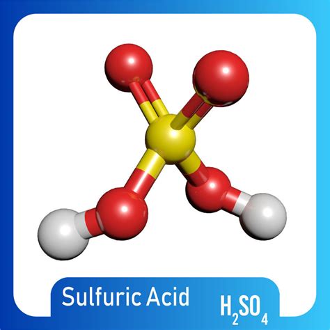 Sulfuric Acid 3d Model H2so4 Cgtrader