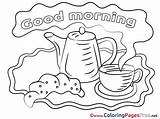 Morning Good Coloring Sheets Kettle Pages Sheet Cards Title Getdrawings sketch template