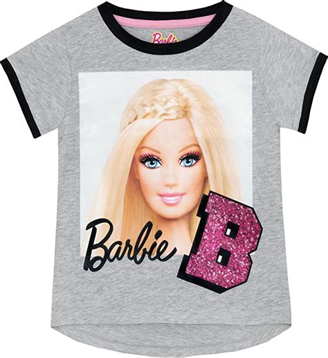 amazon barbie girls barbie t shirt tシャツ・カットソー 通販