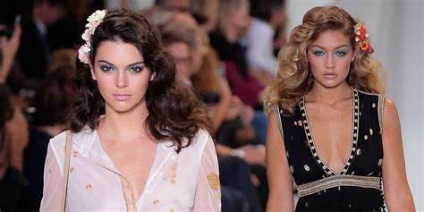 New York Fashion Week Kendall Jenner And Gigi Hadid Storm The Catwalk